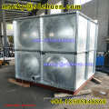 X star shape cold pressed hot dip galvanized steel water tank for village